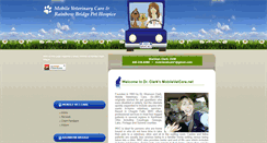 Desktop Screenshot of mobilevetcare.net