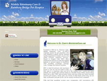 Tablet Screenshot of mobilevetcare.net